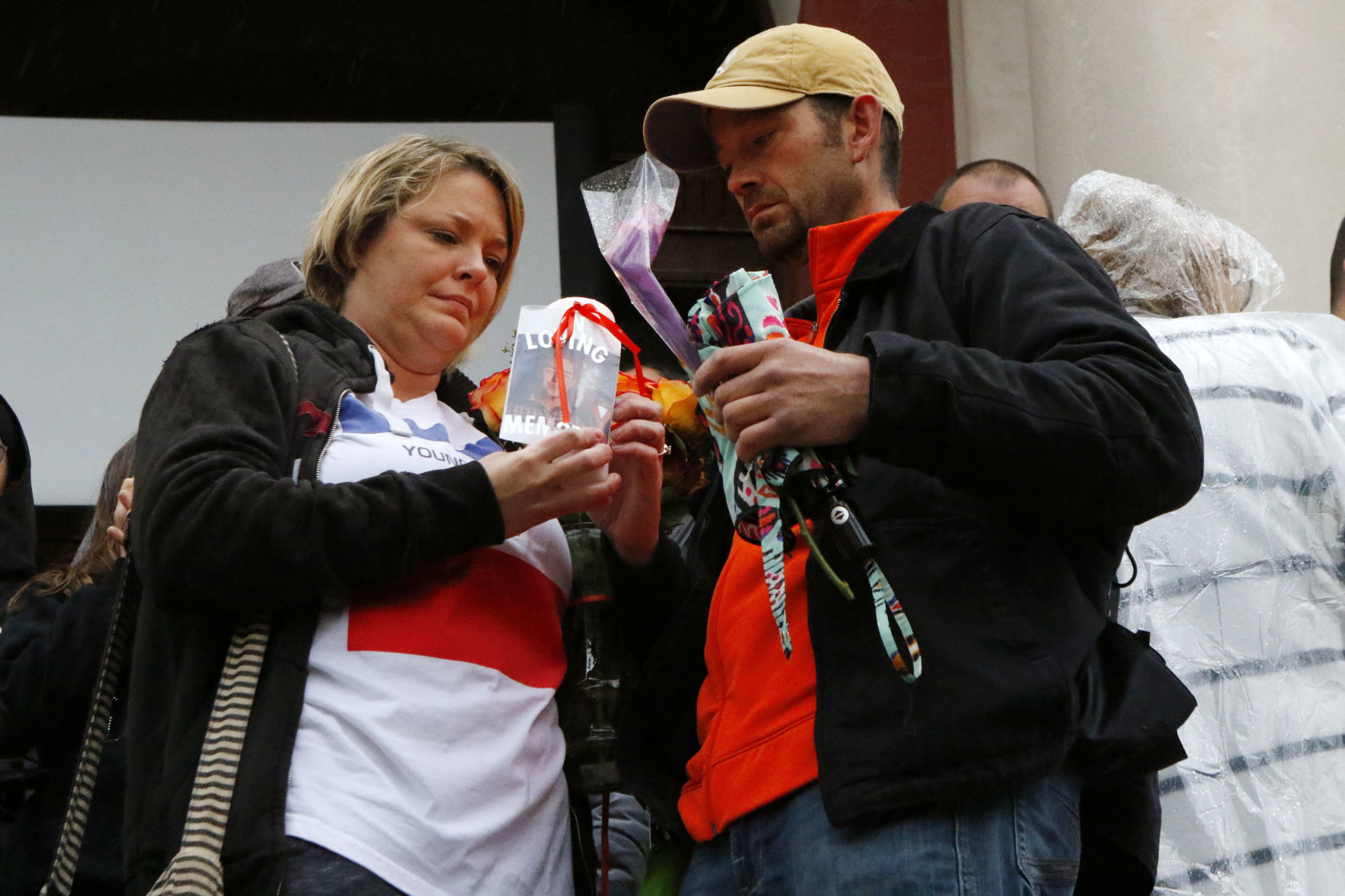 Candlelight vigil for Clayton Gaudry